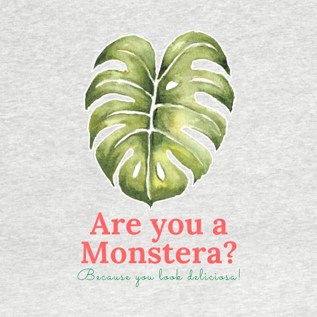 Monstera Deliciosa by Planty of T-shirts